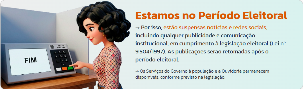 Período Eleitoral – Secretaria do Esporte Período Eleitoral – Secretaria do Esporte