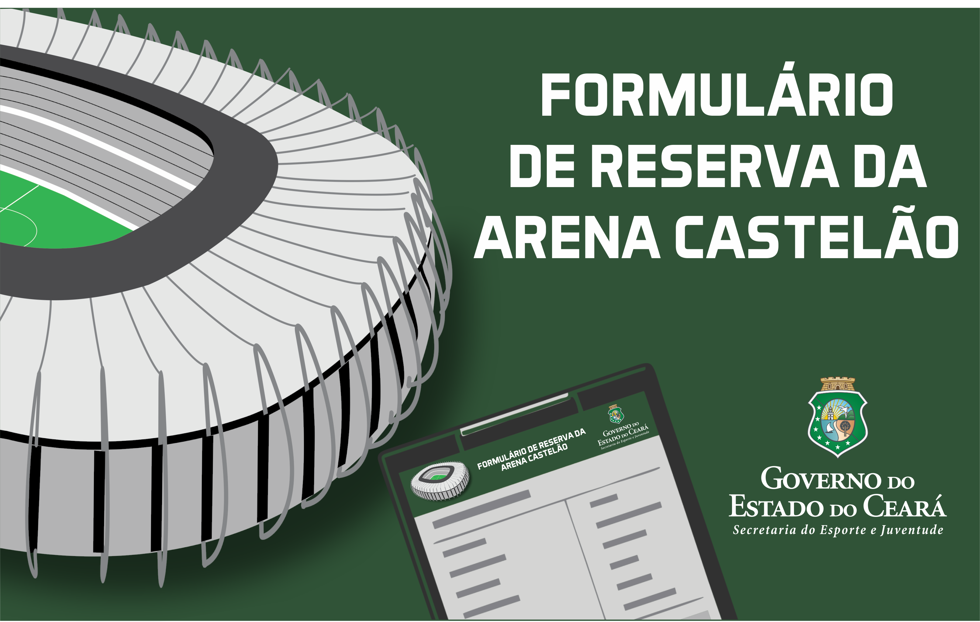 Arena Castelão inicia temporada de jogos 2022 - Secretaria do Esporte