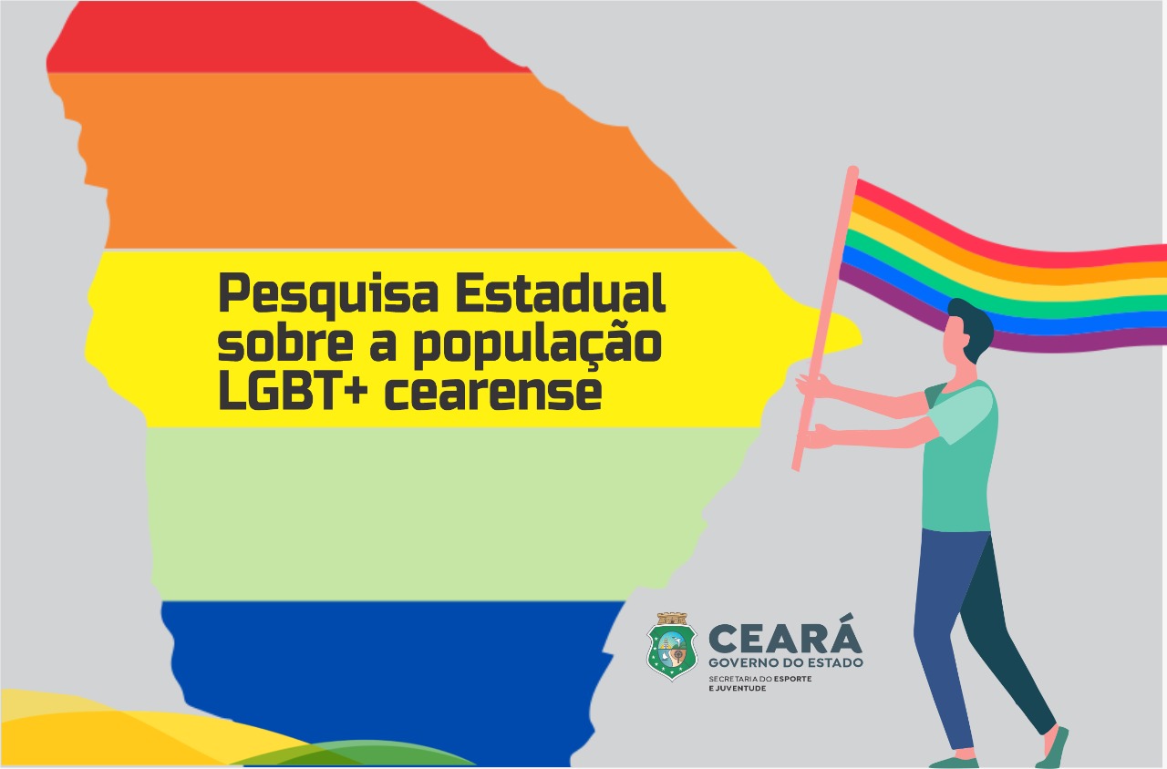 Sejuv divulga pesquisa Estadual sobre a população LGBT+ cearense