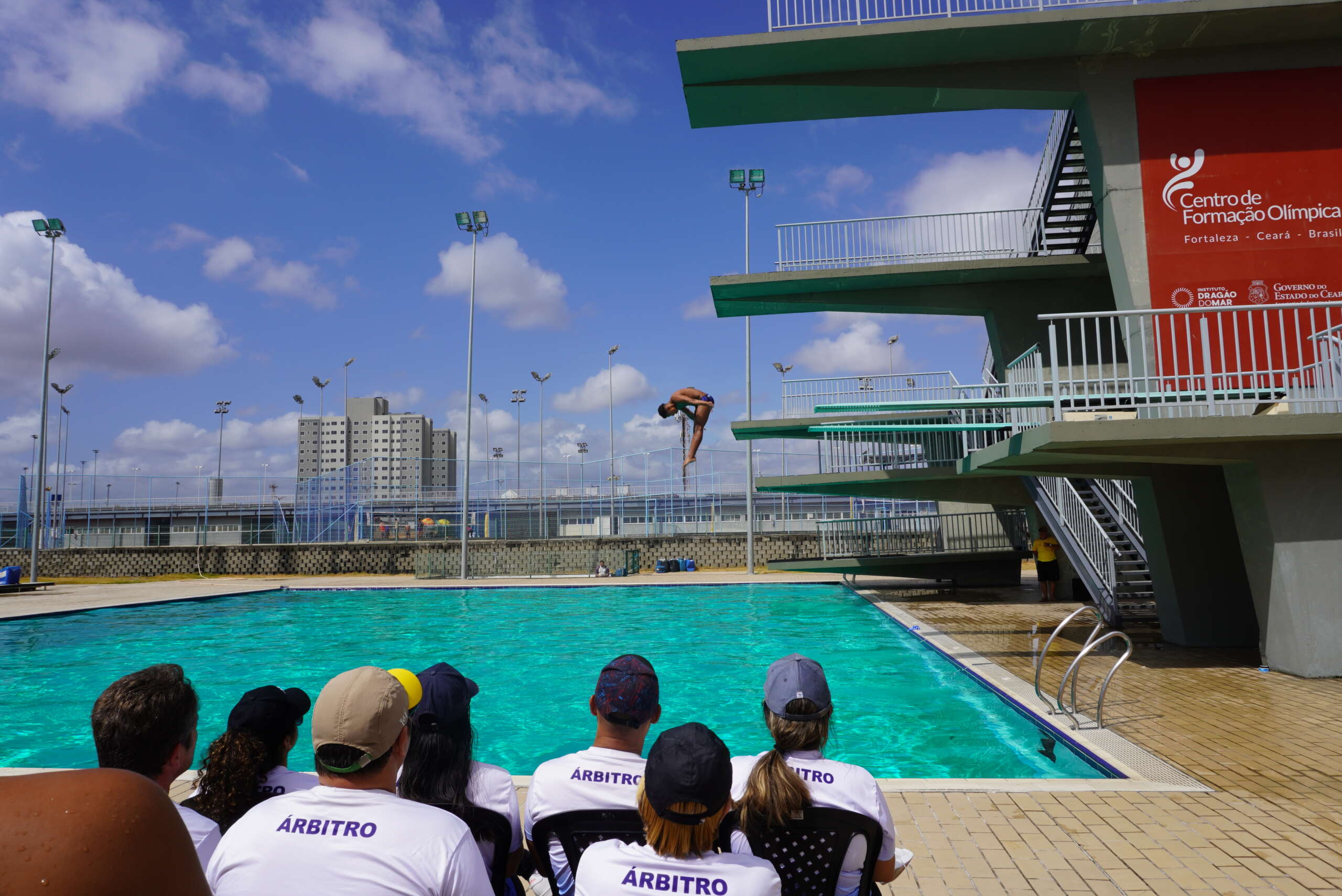 CFO abre 112 vagas para formação de atletas em salto ornamental