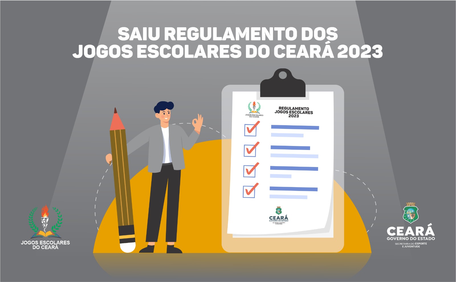 Fim de semana será repleto de competições dos Jogos Escolares 2023 -  Governo do Estado do Ceará