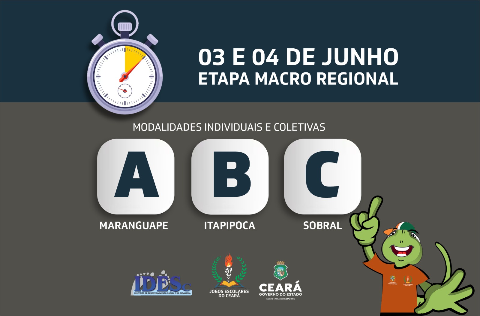 CFO recebe competições dos Jogos Escolares no fim de semana - Governo do  Estado do Ceará