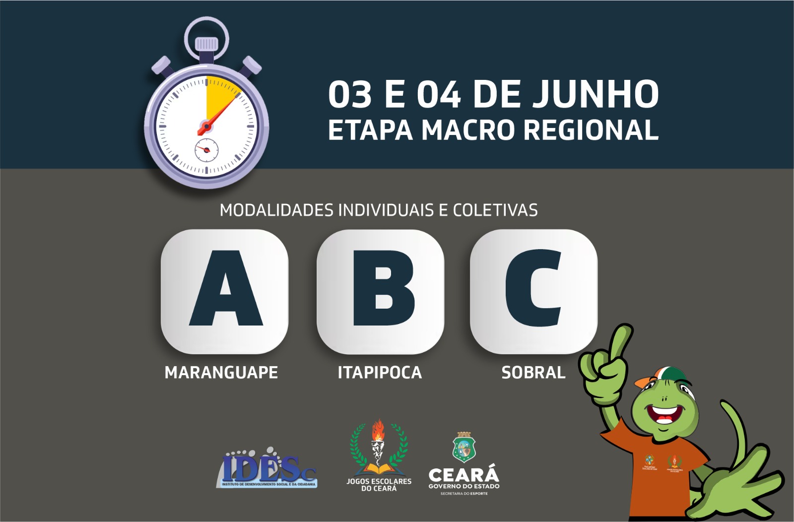 Fim de semana será repleto de competições dos Jogos Escolares 2023 -  Governo do Estado do Ceará