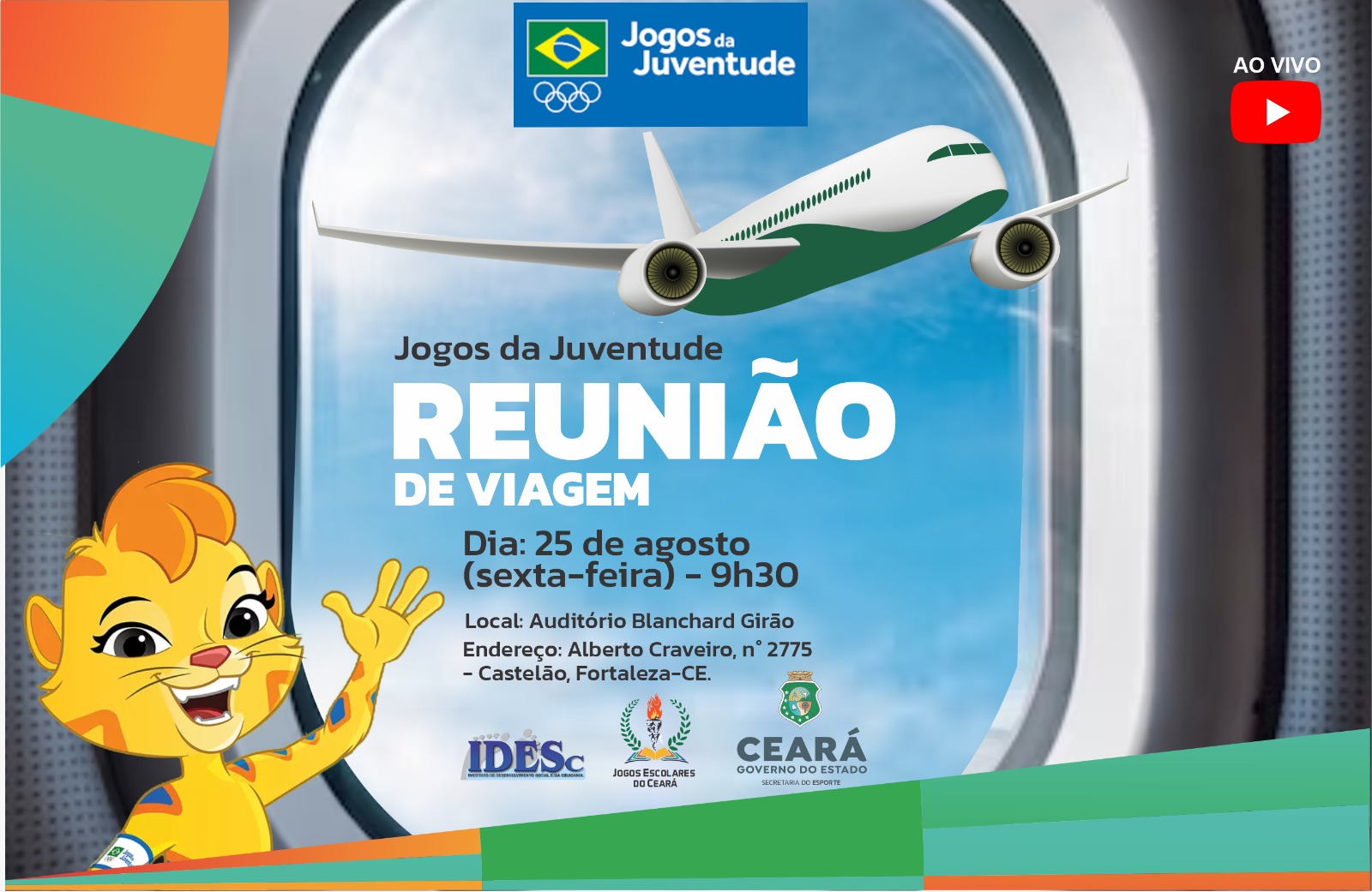 Sesporte realiza reunião de viagem referente a Etapa Nacional dos Jogos da  Juventude 2023 - Secretaria do Esporte