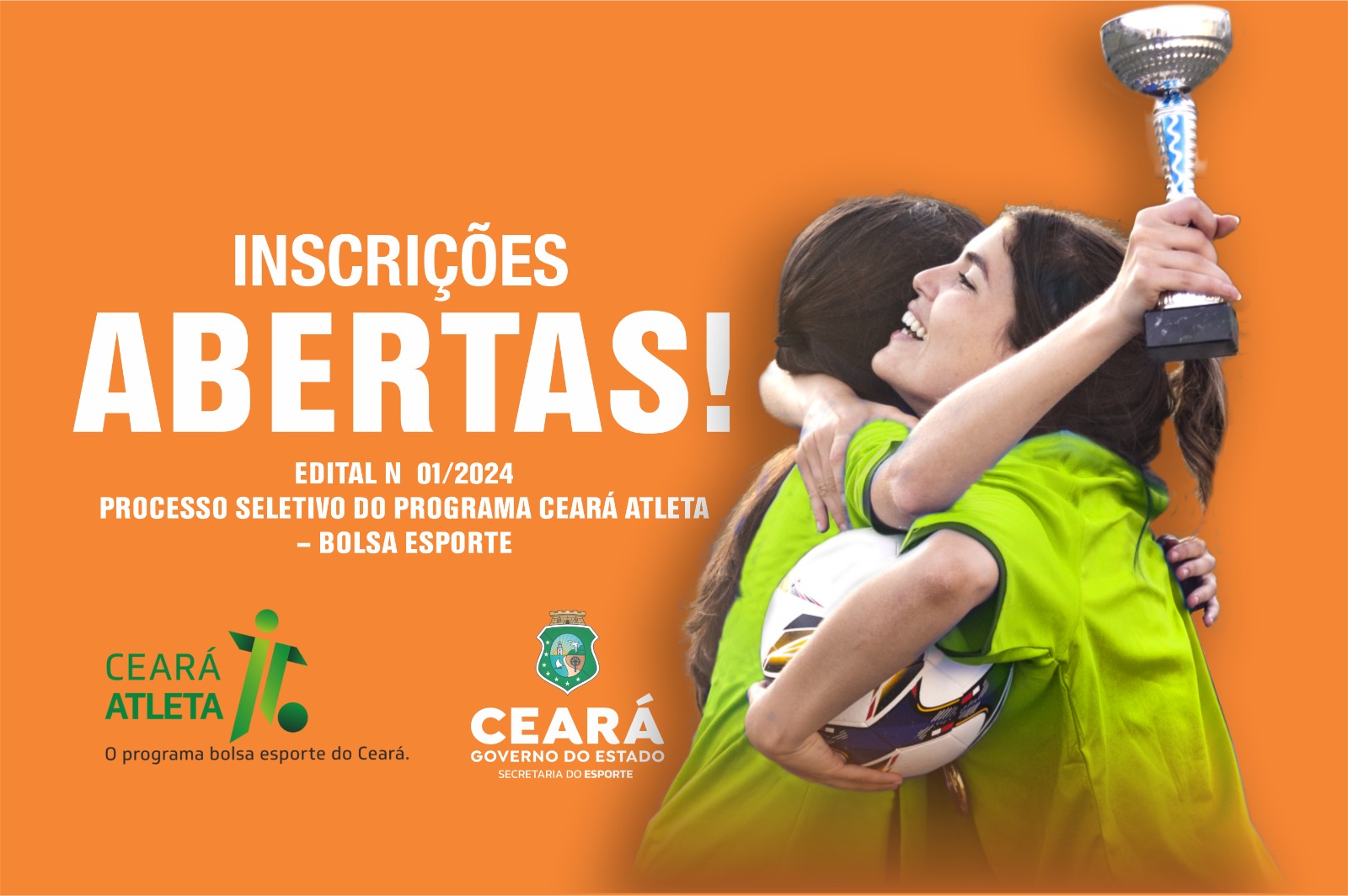 Abertas as inscrições para 6.000 mil bolsas do Programa Ceará Atleta -  Secretaria do Esporte