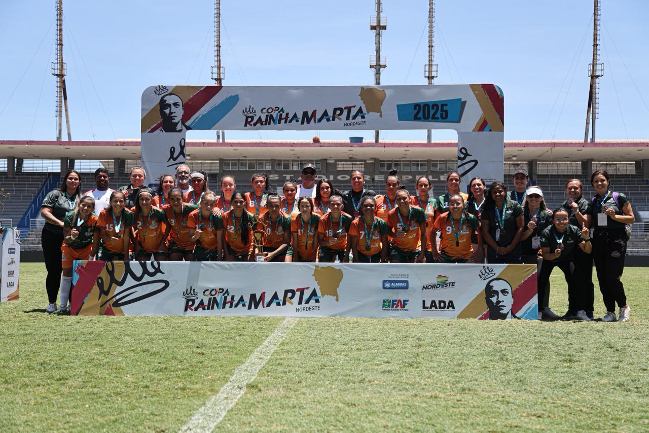 Ceará conquista 4º lugar na Copa Rainha Marta, em Maceió