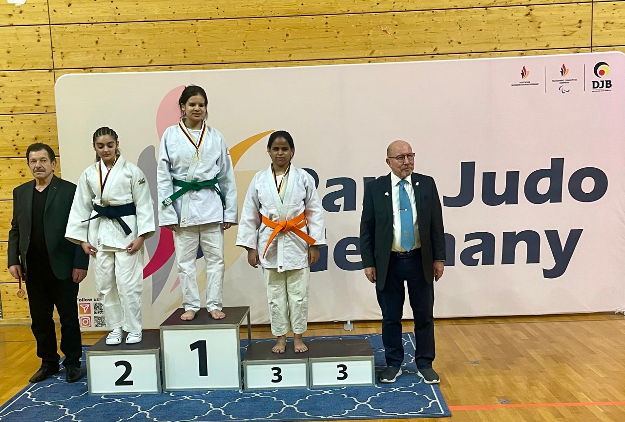 Paratletas de Judô conquistam medalha de ouro e bronze no German Open, na Alemanha