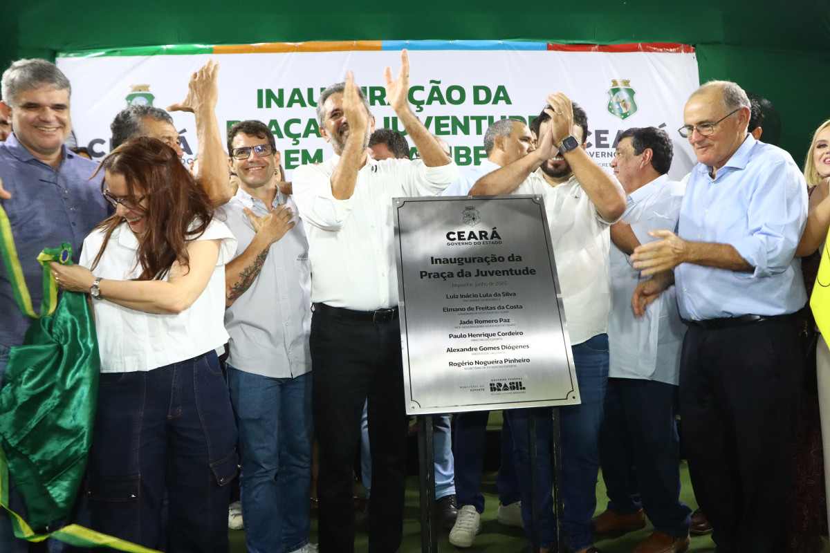 Jaguaribe ganha Praça da Juventude com investimento superior a R$ 3,3 milhões do Governo do Ceará